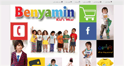 Desktop Screenshot of benyaminkids.com